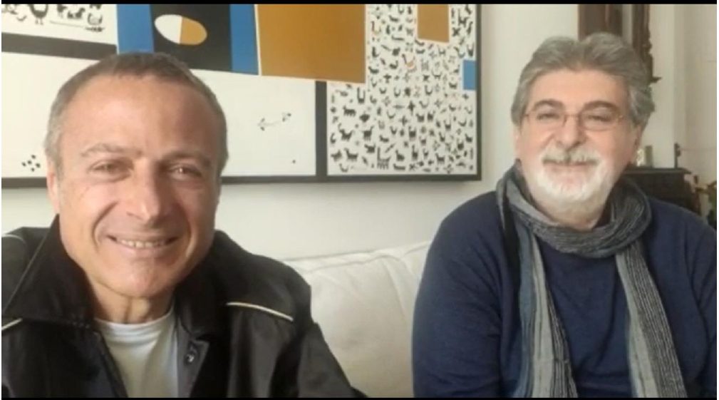 Video-intervista a Claudio Escalona e a Ettore Lapegna su Neapolistv.it, a cura del sociologo e scrittore Maurizio Vitiello. Napoli, sabato 23.04.2023